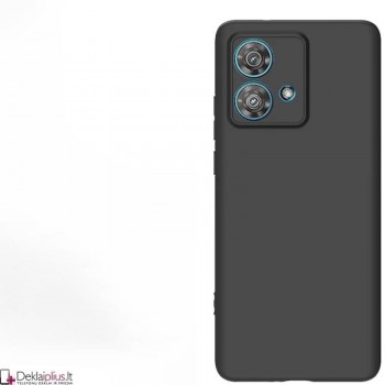 Silikoninis ploniausias dėklas su kameros apsauga - juodas (Motorola Edge 40 Neo) Silikoninis ploniausias dėklas su kameros apsauga - juodas (Motorola Edge 40 Neo)
